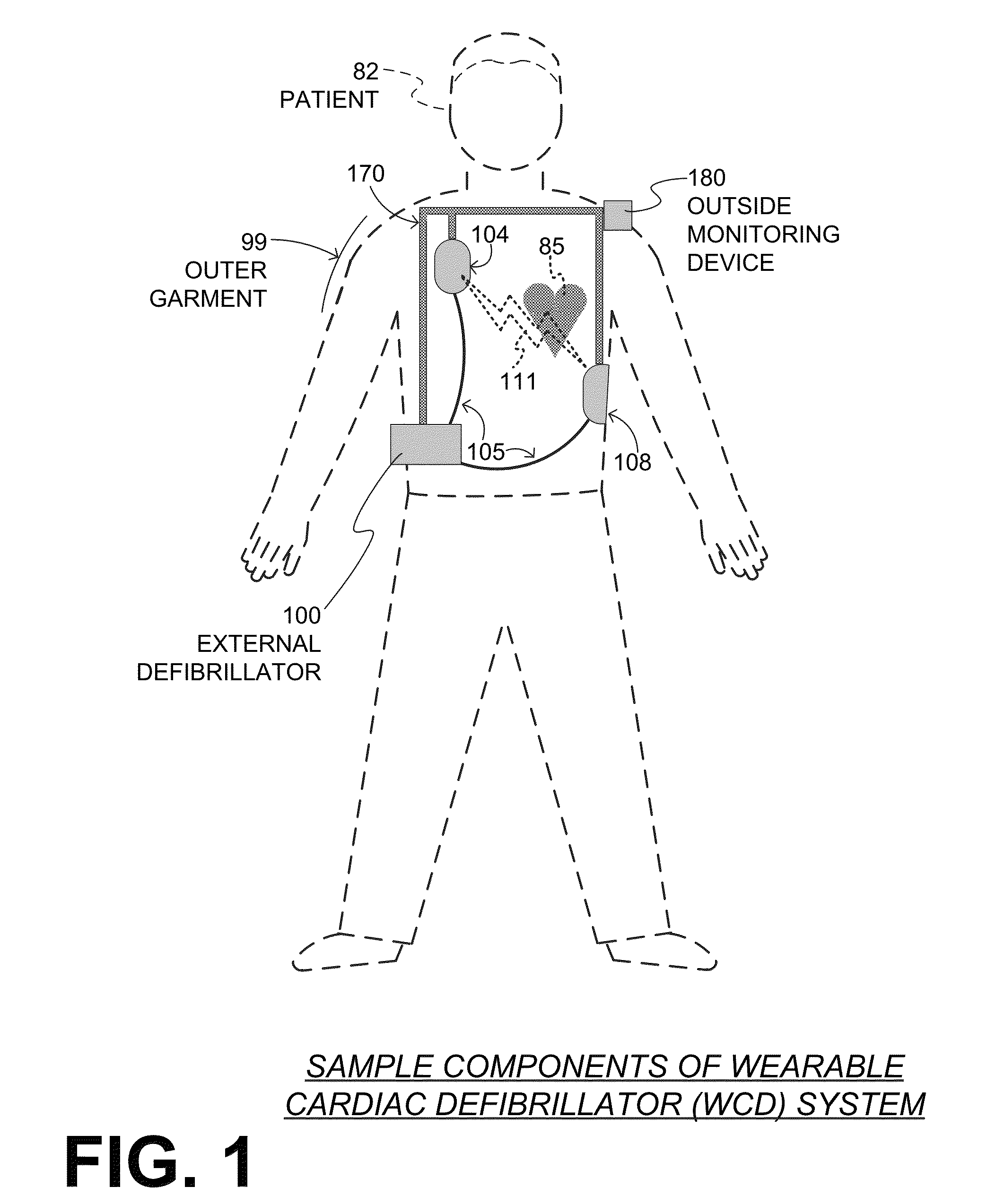 Wearable cardiac defibrillator system emitting CPR prompts