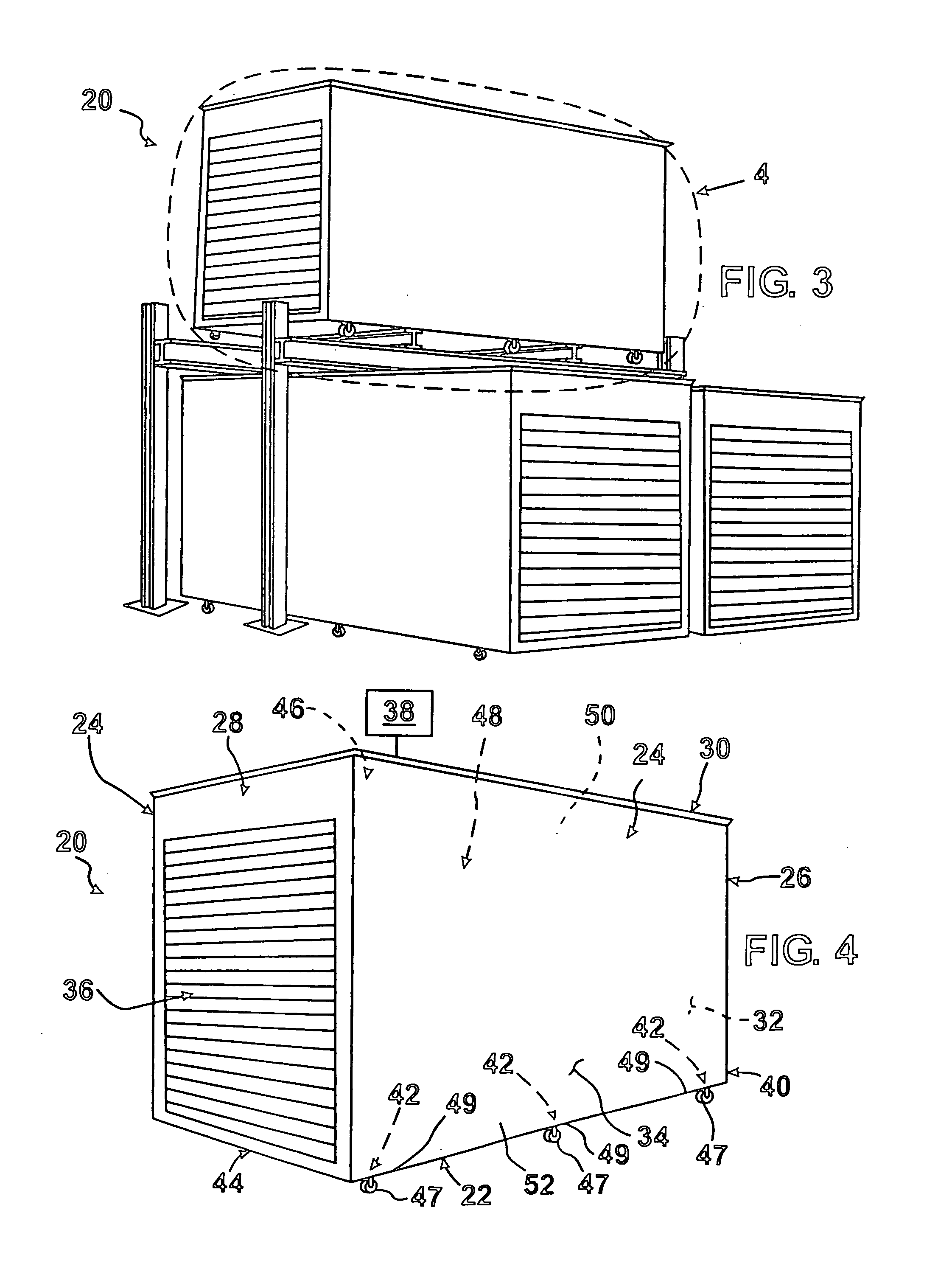 Storage unit for being portable, towable, liftable, rackable, and weatherproof