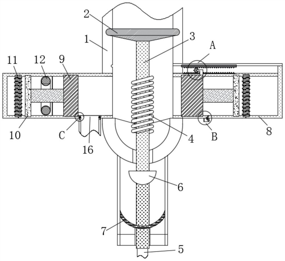 Household kitchen garbage treatment device