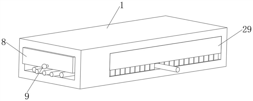 High-voltage wiring harness branching device and method for new energy automobile