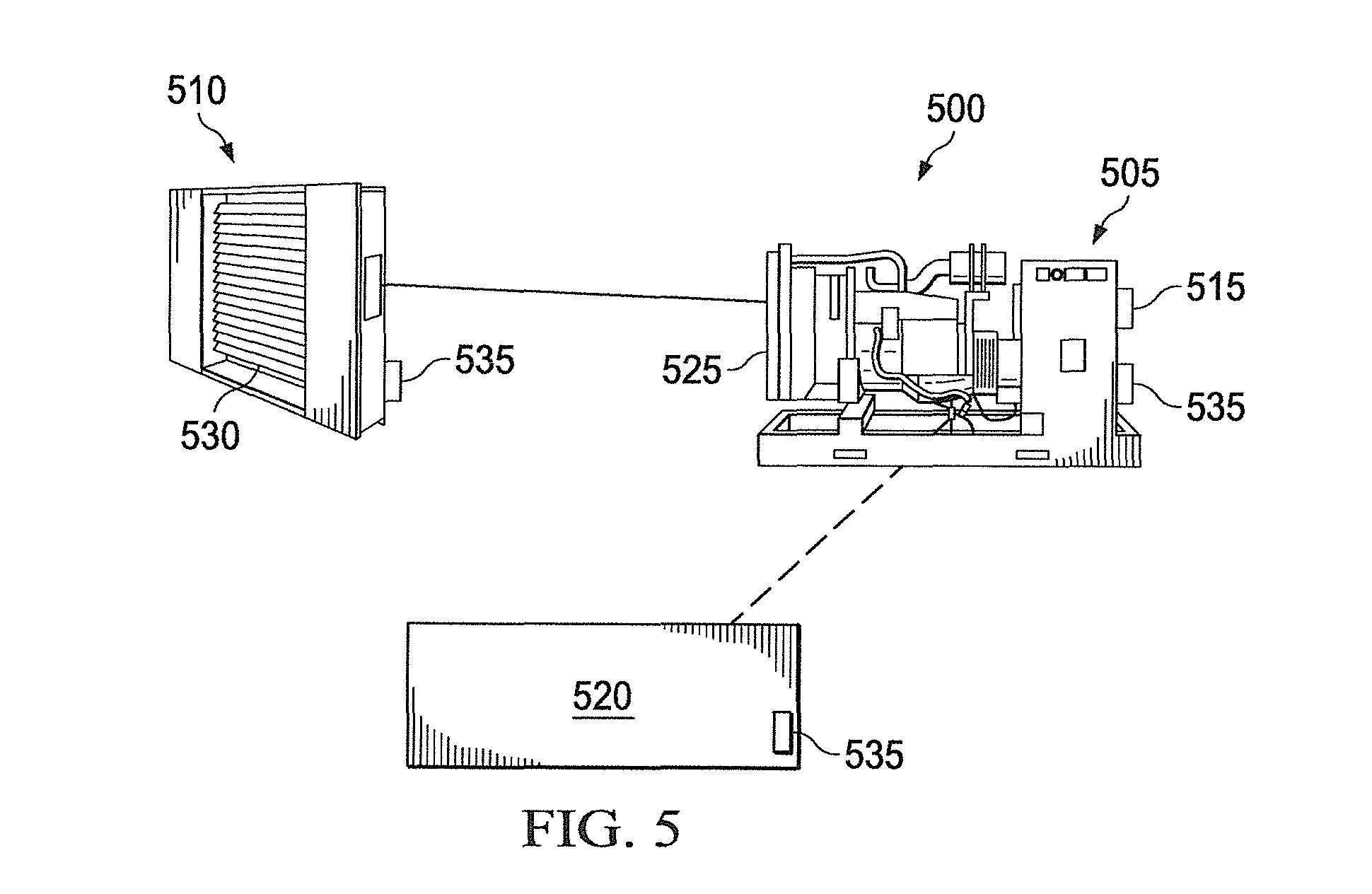 Genset with integrated resistive loadbank management  system and method