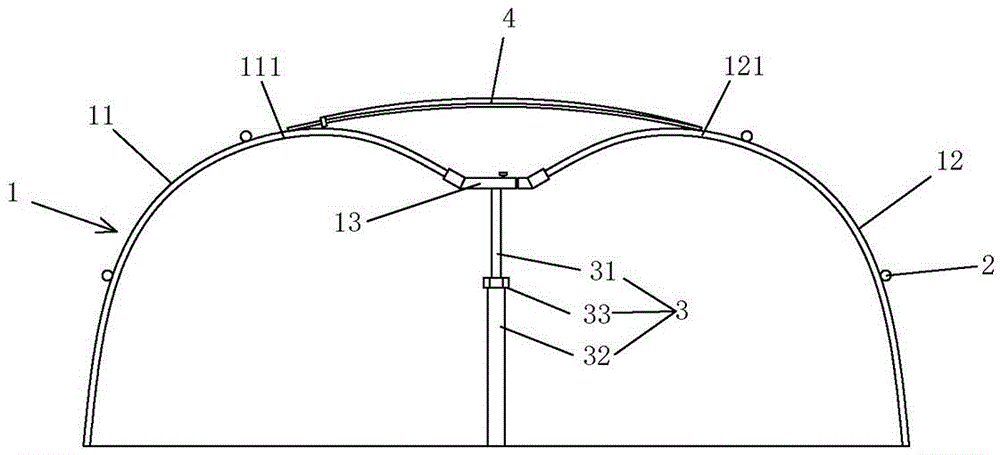 Tomato shed bracket