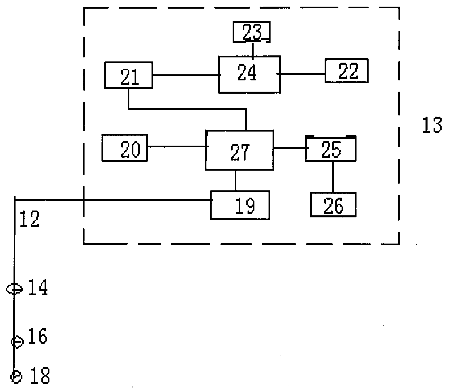 Device and method for continuously measuring working fluid level depth of oil well and continuously metering produced liquid