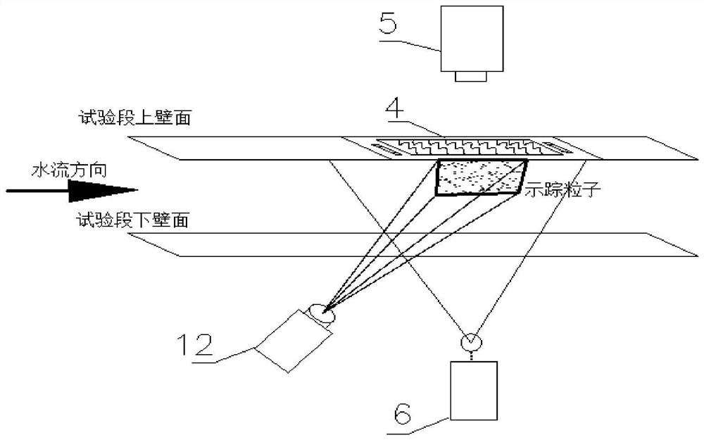 Flexible wall surface resistance reduction and pulsating pressure reduction effect testing device and use method