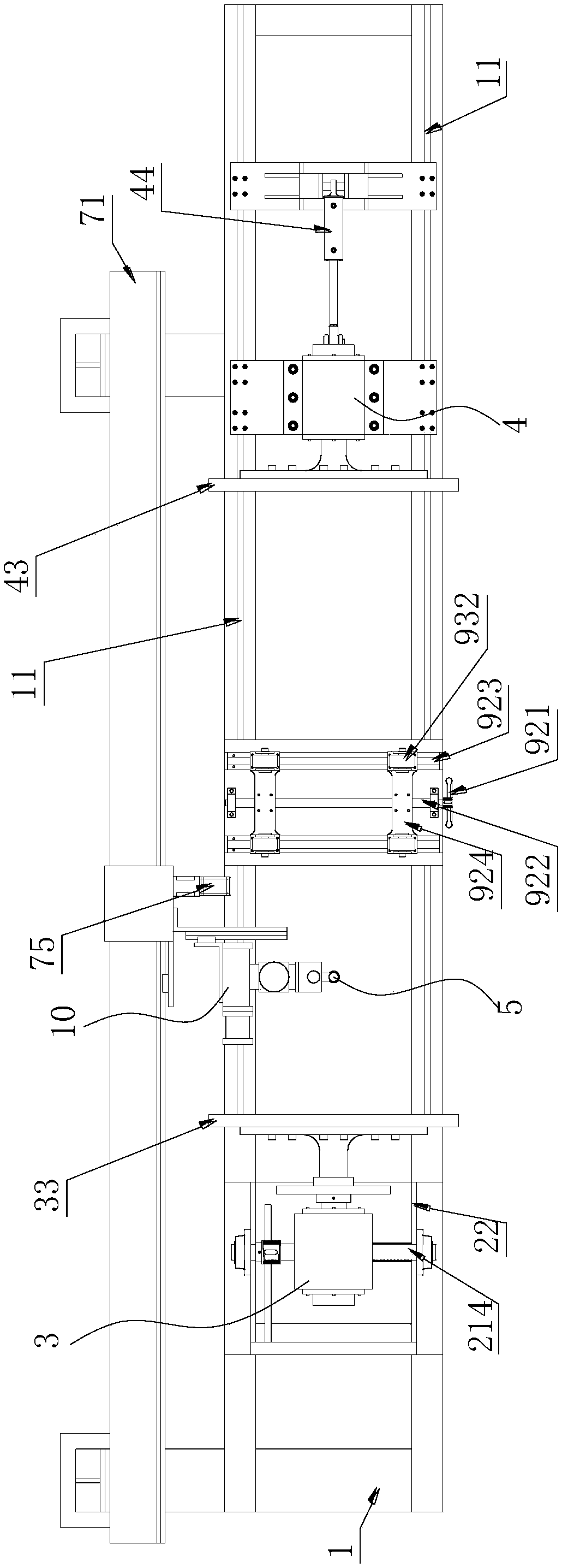 Multi-functional annular longitudinal seam welding machine tool