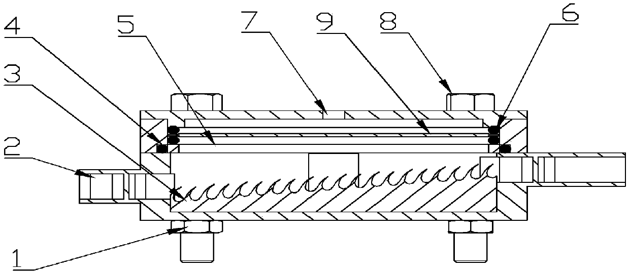 Multi-bluff body composite valve-less piezoelectric pump