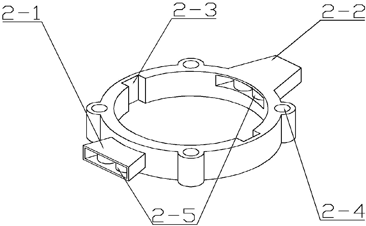 Multi-bluff body composite valve-less piezoelectric pump