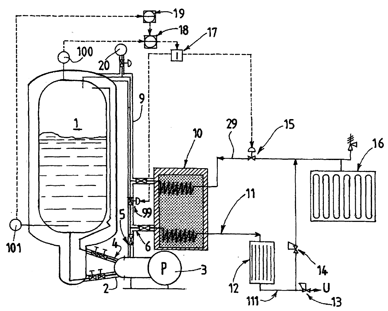 Device and method for pumping a cryogenic fluid