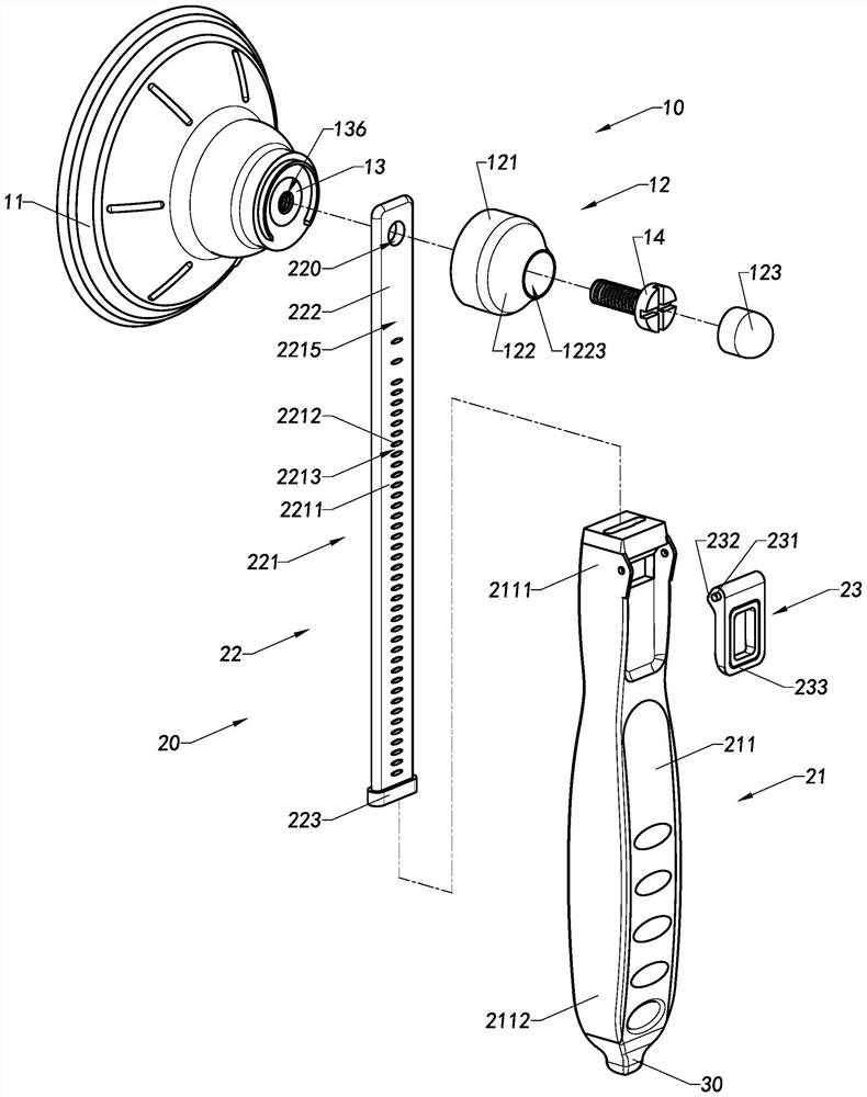 Beating device and beating assembly thereof