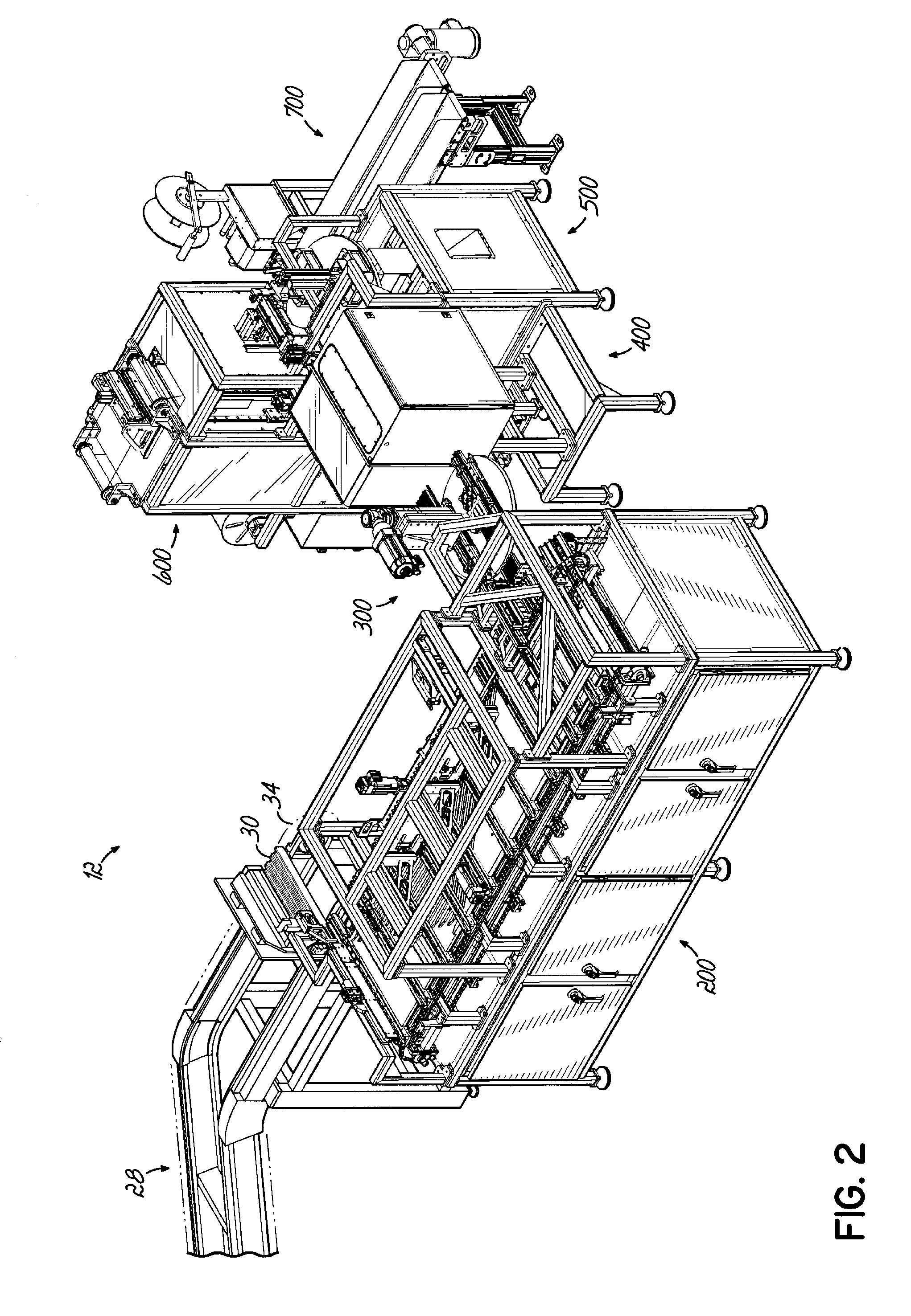 Packaging system for pharmaceutical dispenser and associated method