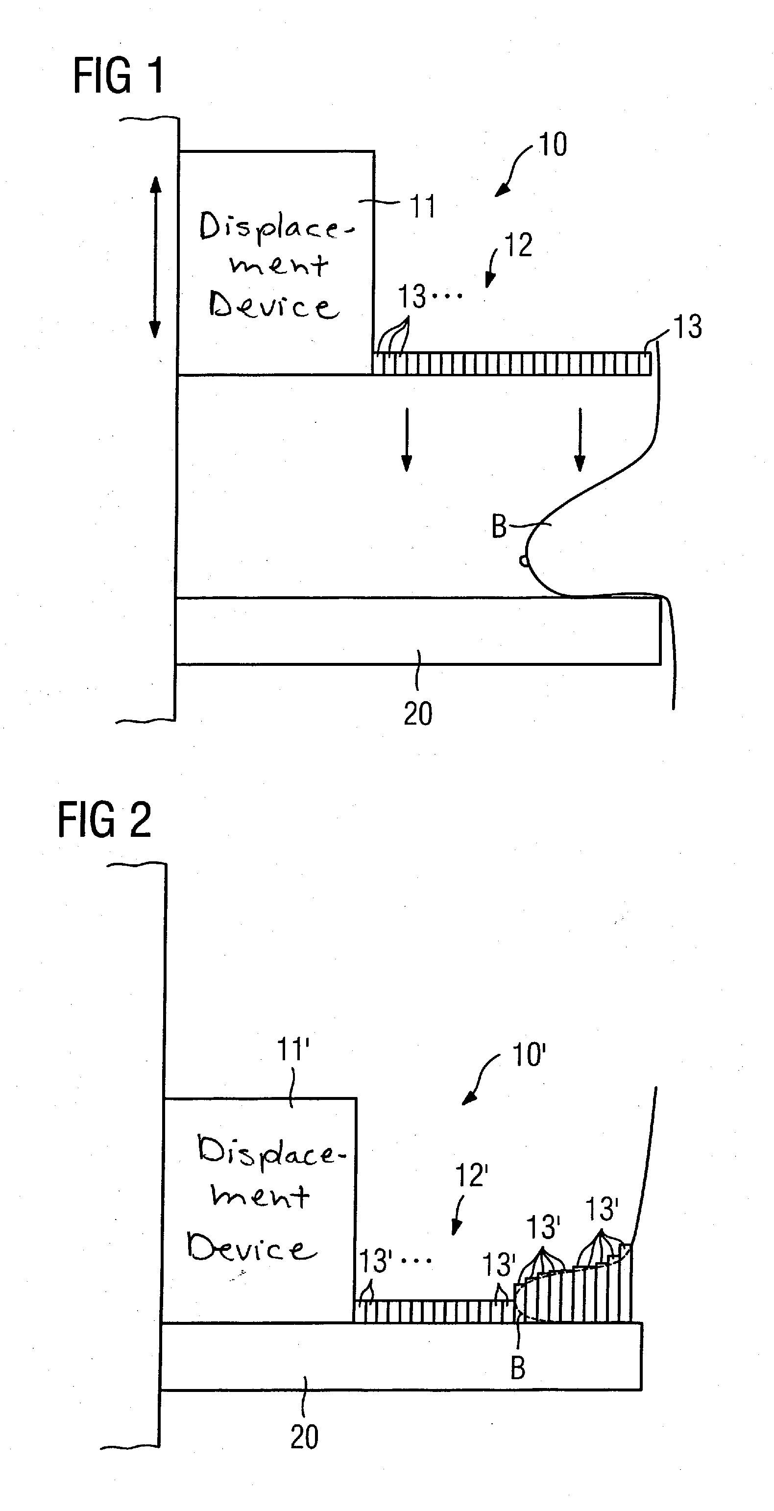 Compression device and method for adjustment of a compression pressure