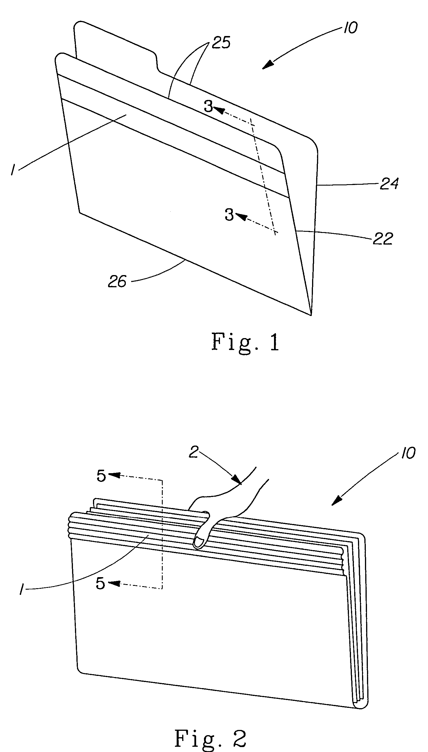 Methods for making slip resistant file folders