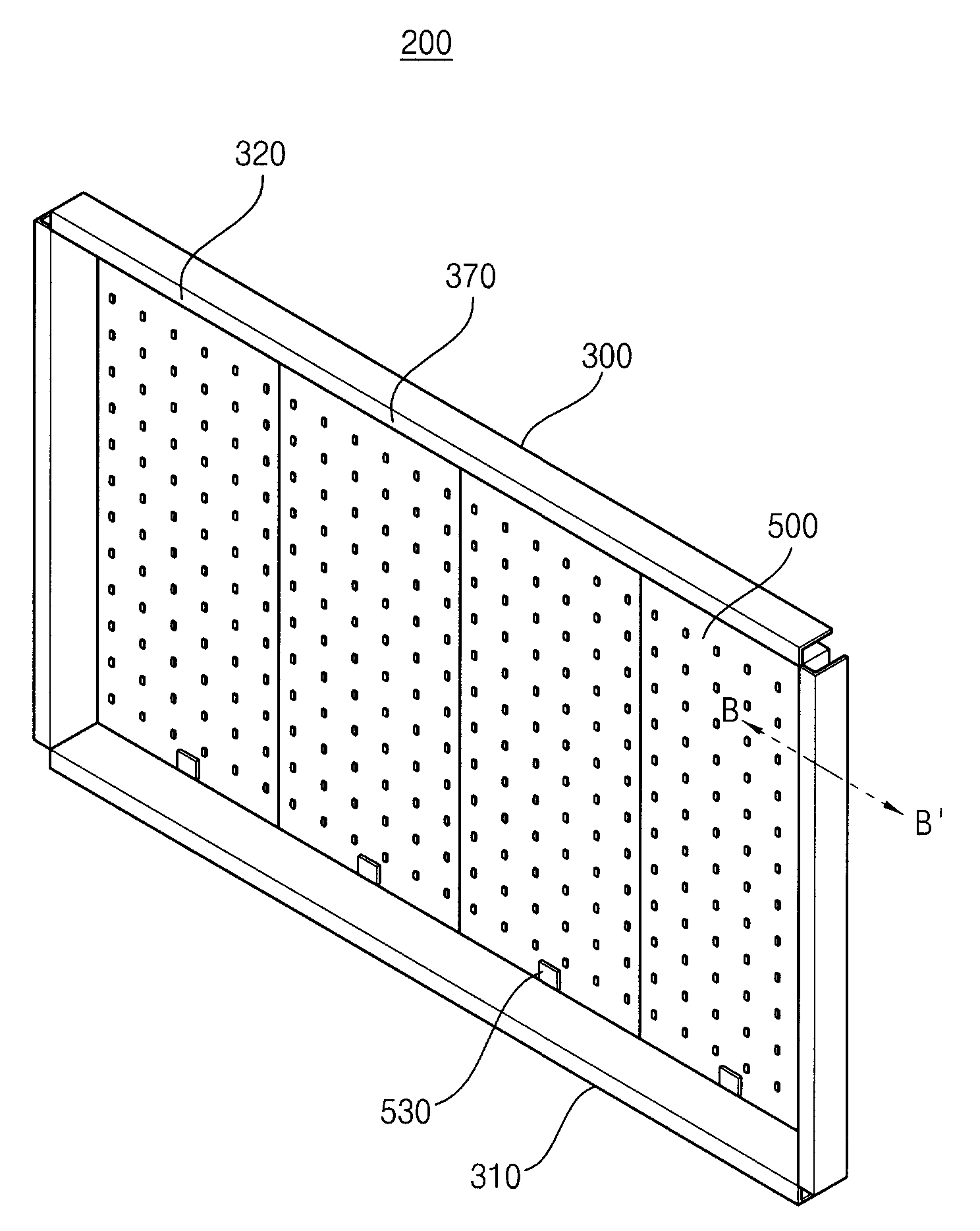 Liquid crystal display with light emitting diode backlight assembly and liquid crystal display thereof