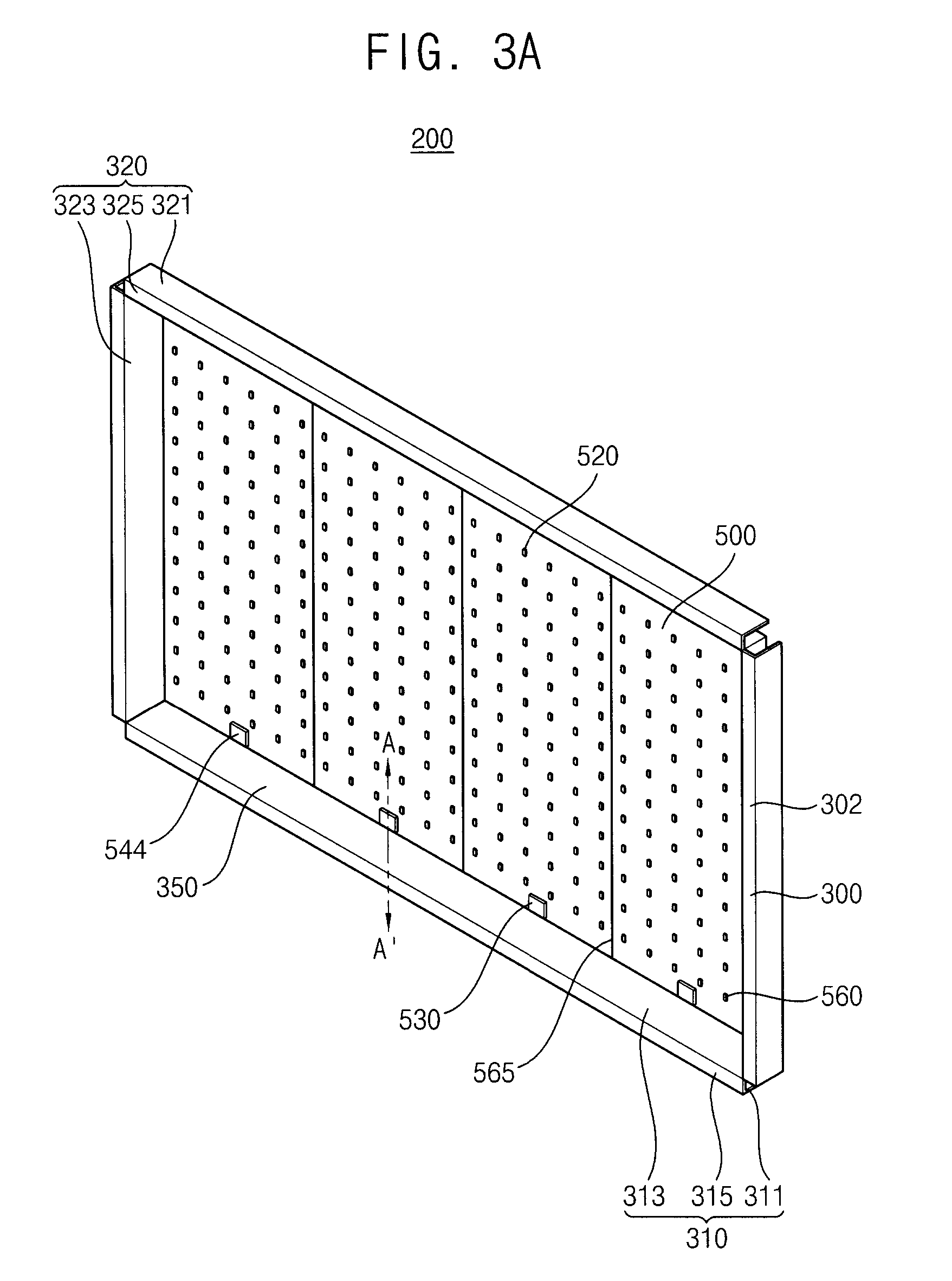 Liquid crystal display with light emitting diode backlight assembly and liquid crystal display thereof