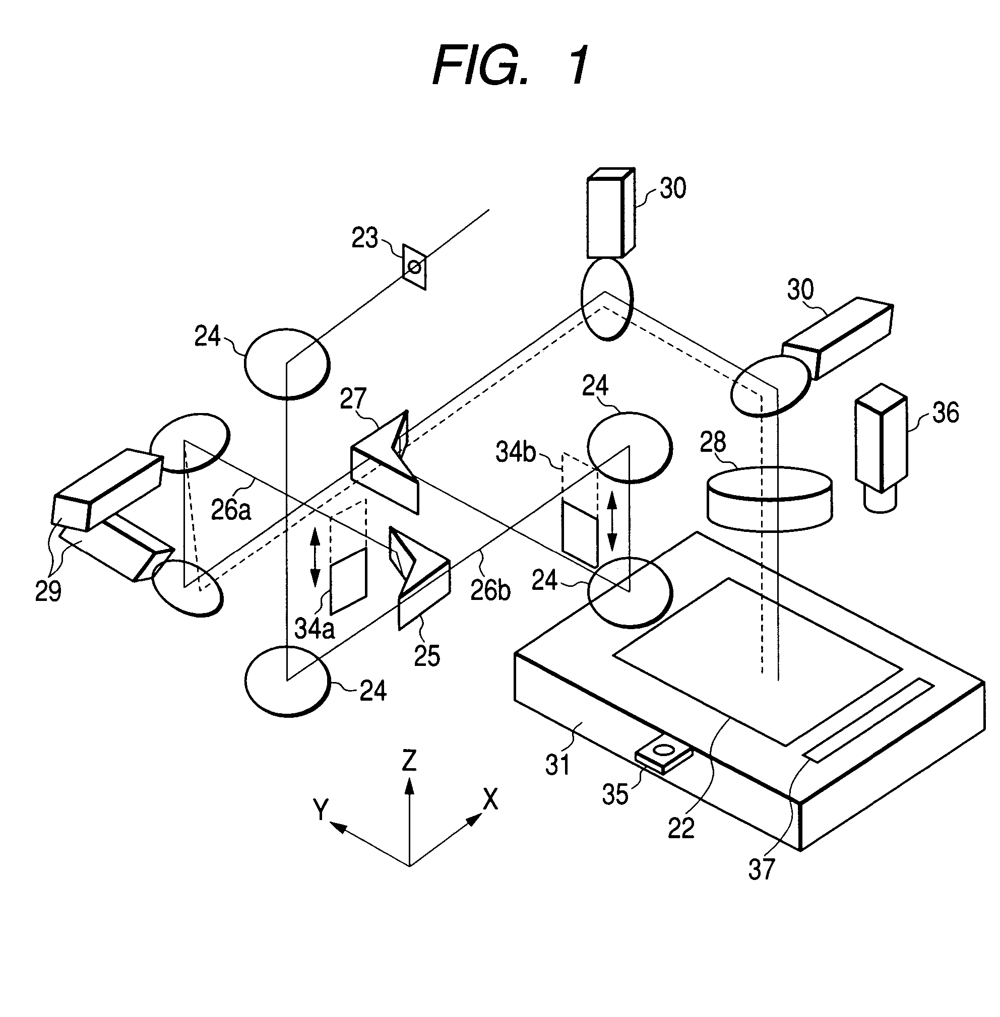 Laser beam machining device