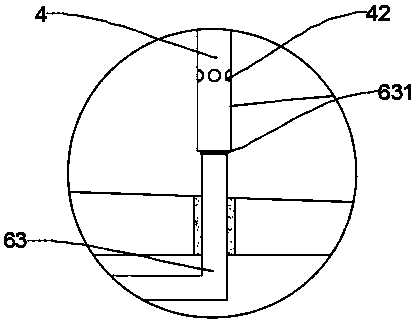 Linkage type pig feed drying and stirring device