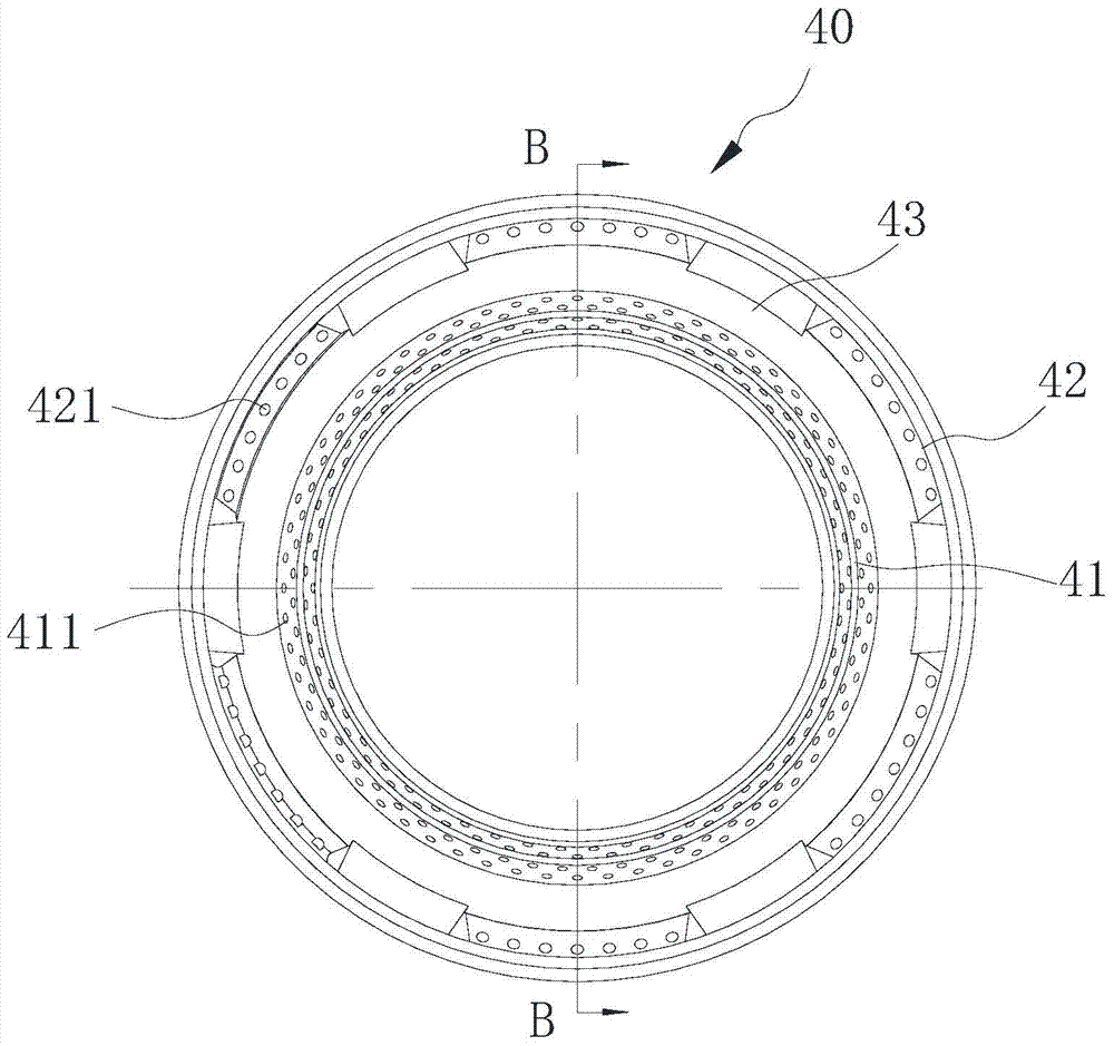 Burner and gas stove with same