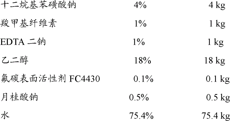 Self-penetrating anti-after combustion fire extinguishing agent