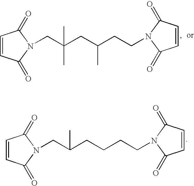 Low temperature curing acrylate and maleimide based formulations and methods for use thereof