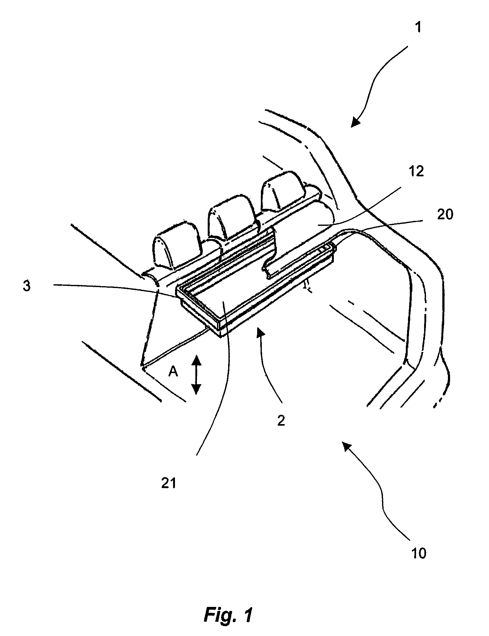 Storage container for use in a boot