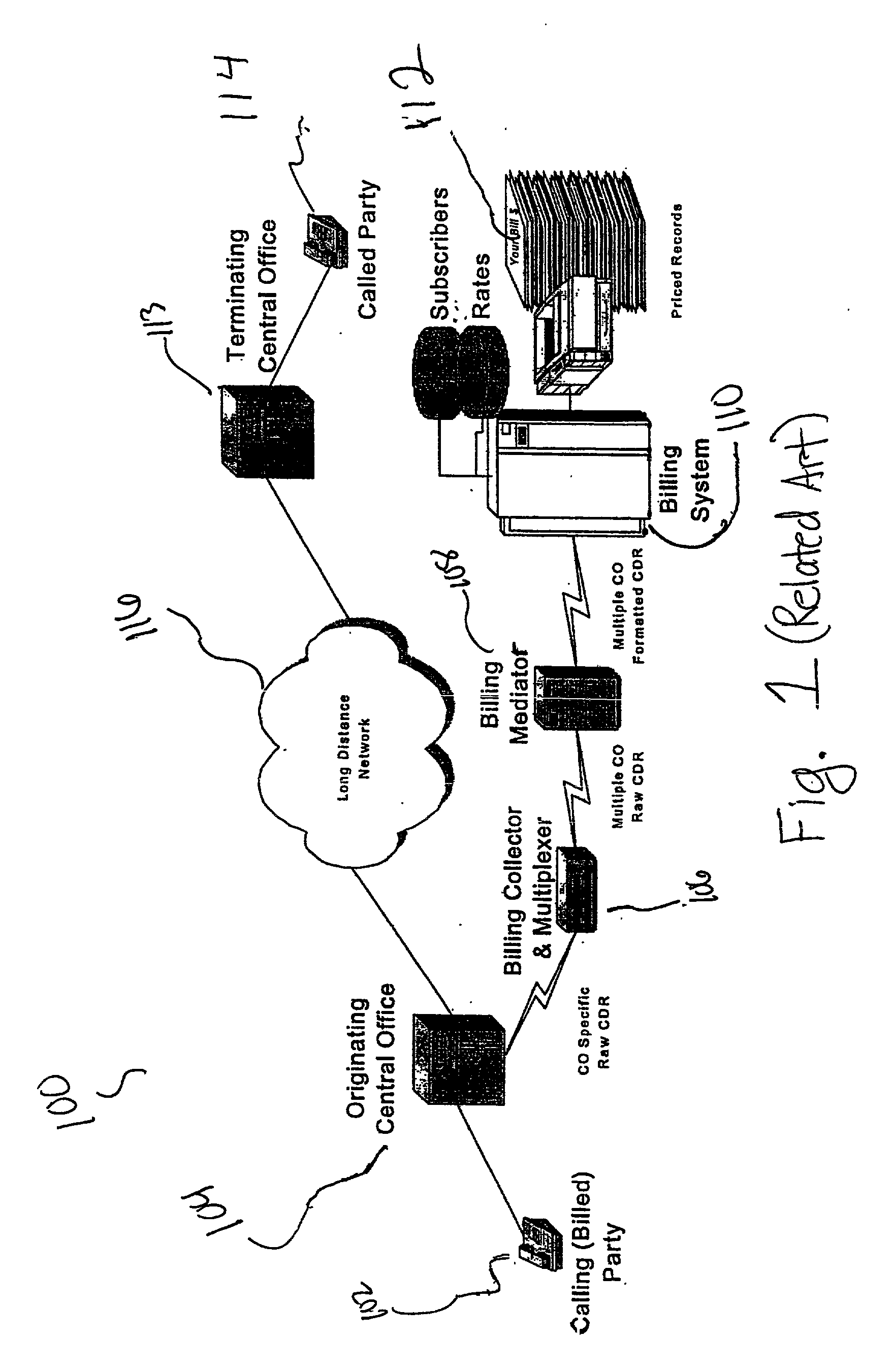 Topping up a subscriber's account for a multimedia service on a communications network while the service is being provided