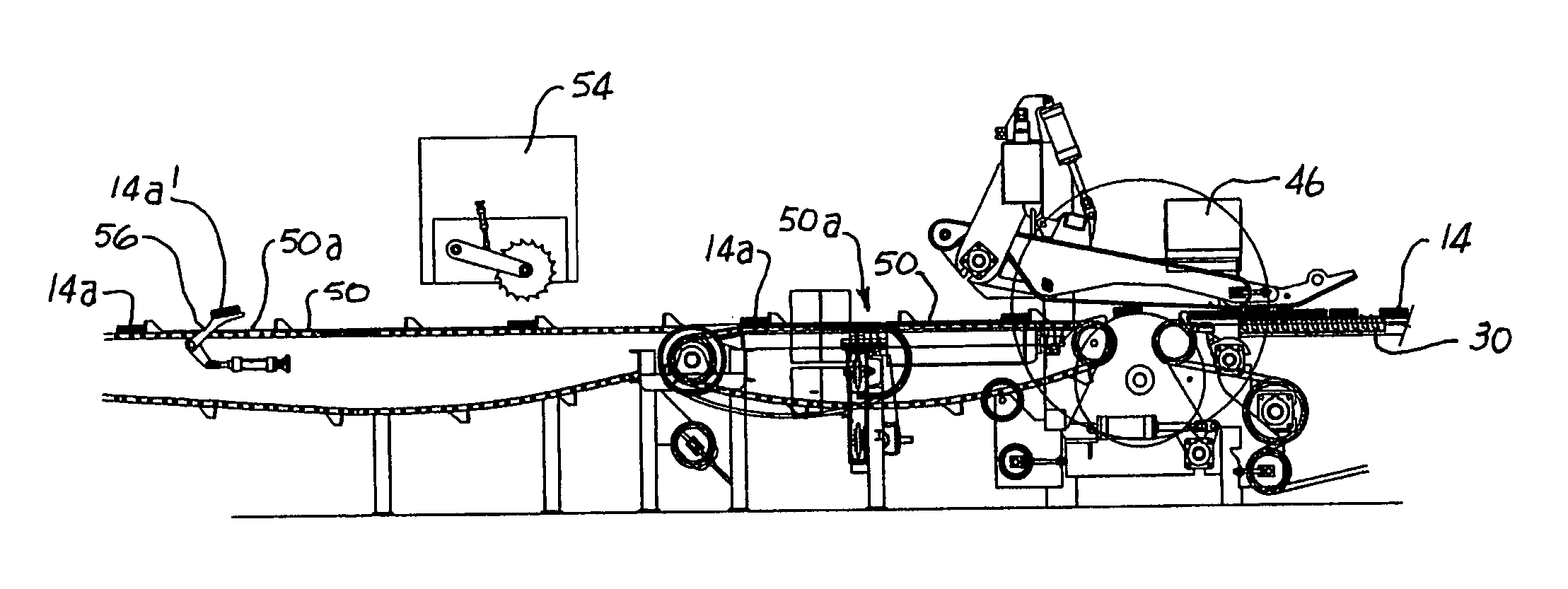 Process and apparatus for identifying, tracking and handling lumber to be cut-in-two