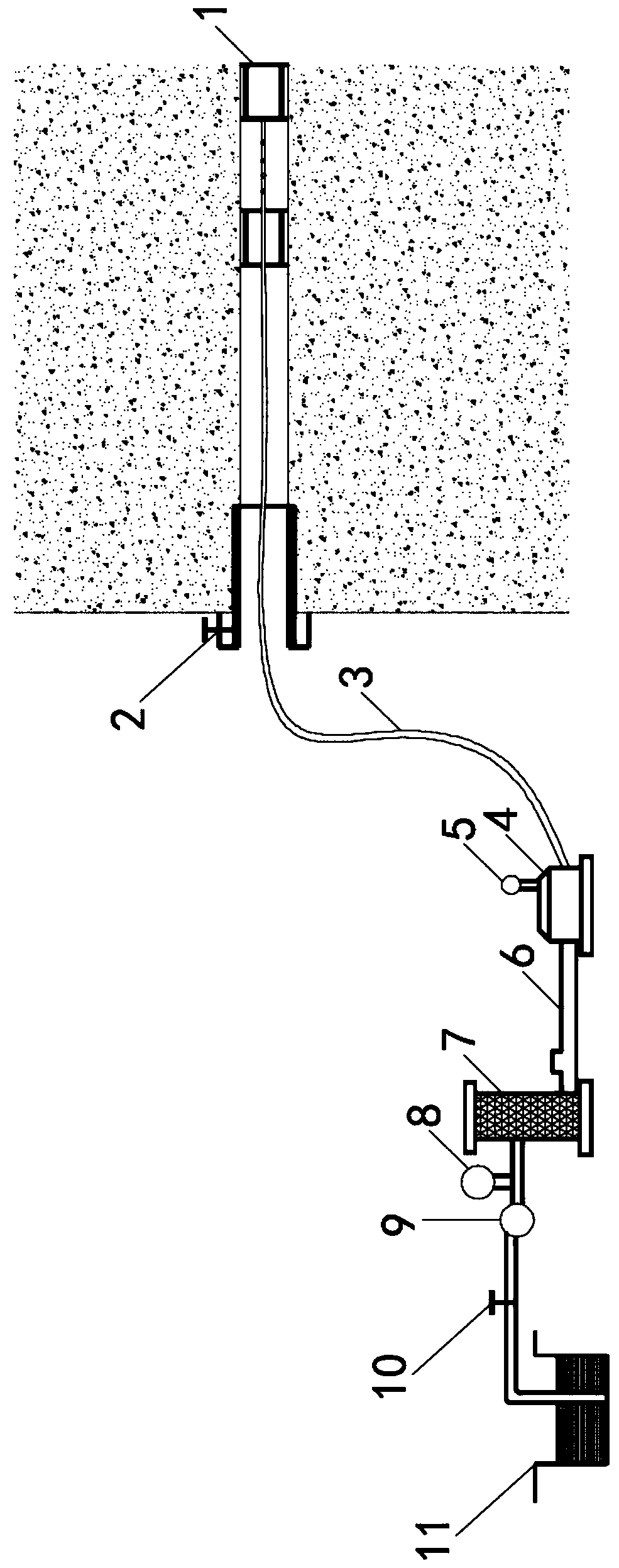 How to use the water injection weakening experimental device for hard coal seam