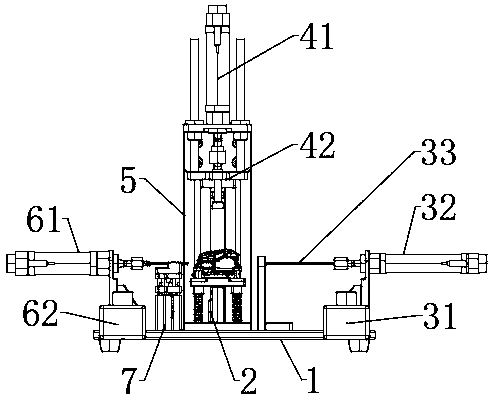 Automobile inner door handle assembling equipment