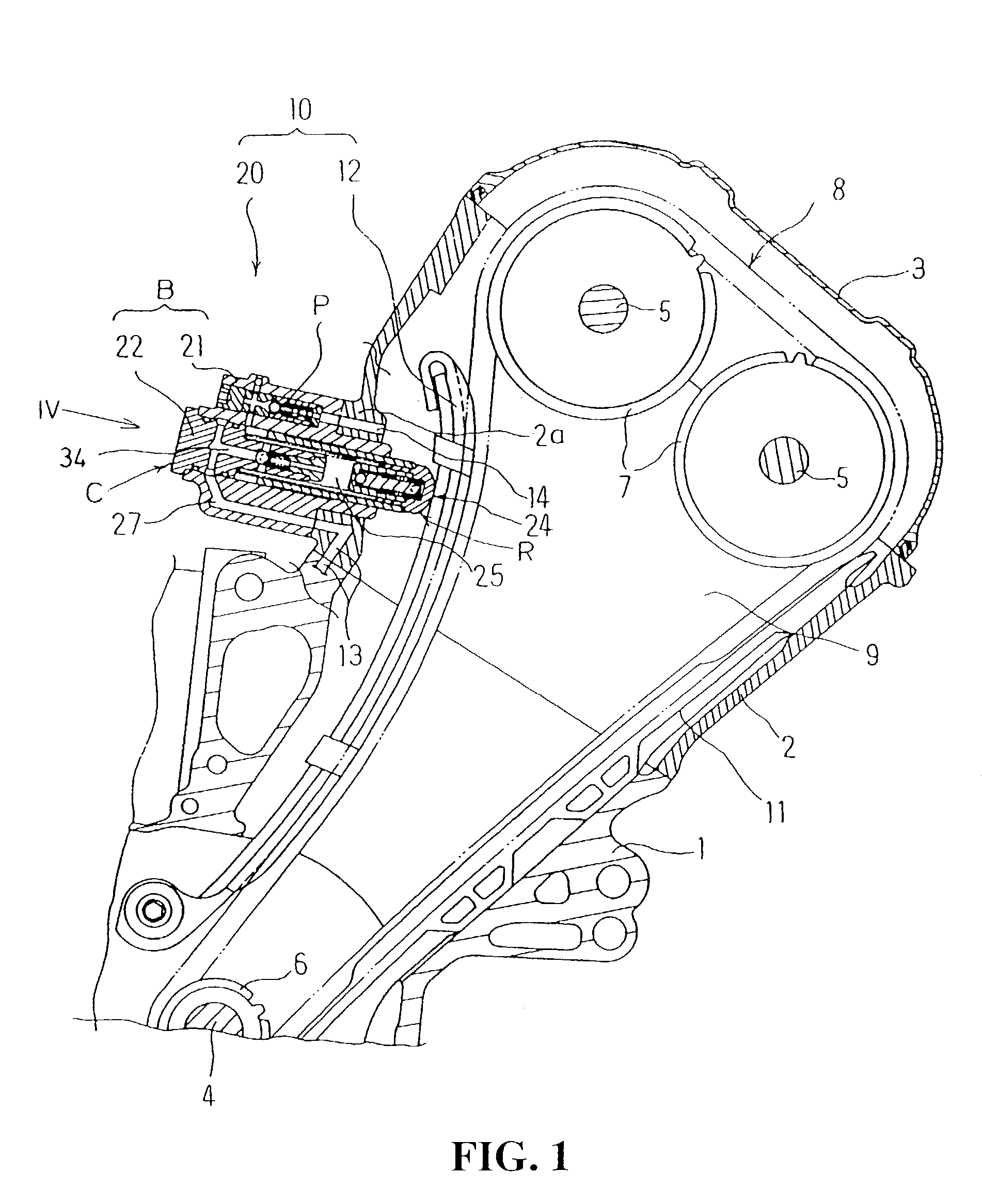 Hydraulic tensioner lifter