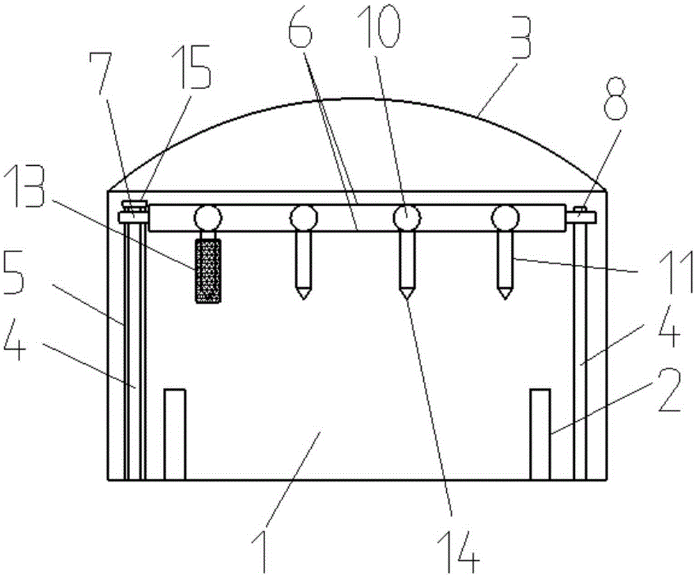 Organic fertilizer compost static fermentation greenhouse