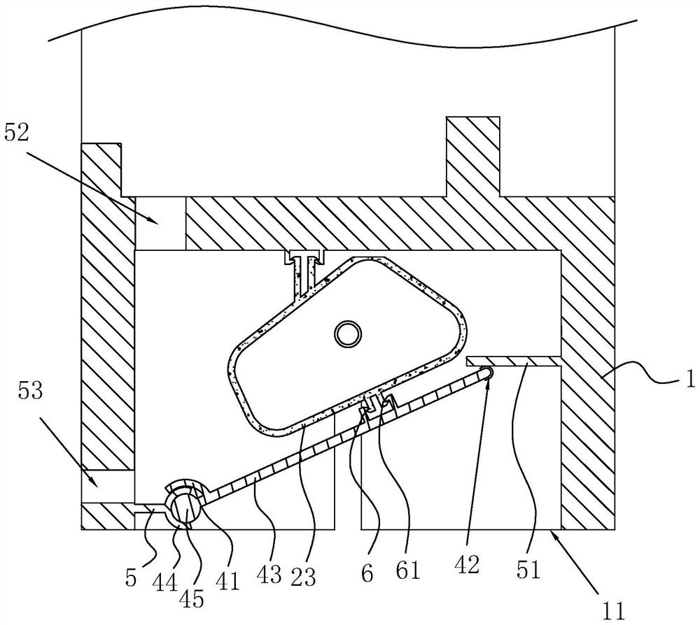 Sliding window profile and mounting method thereof