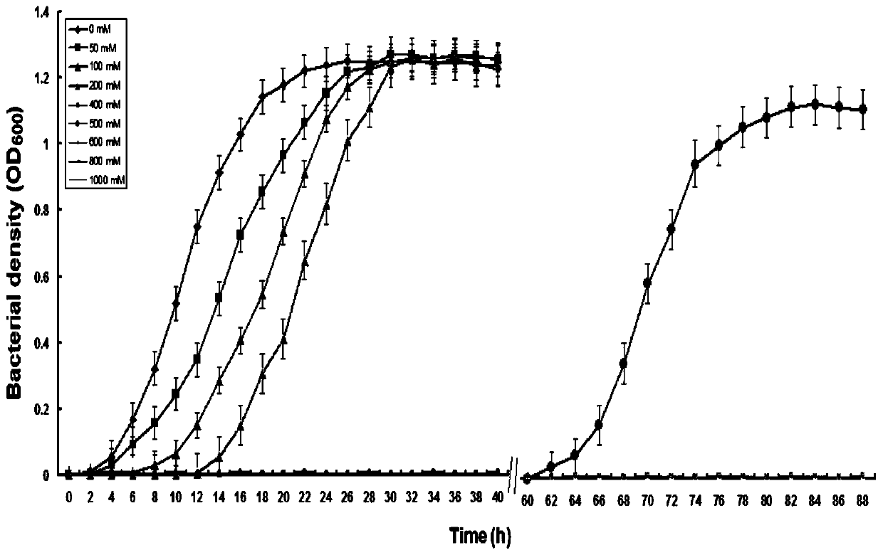 High selenate tolerant bacteria, and screening method and application thereof