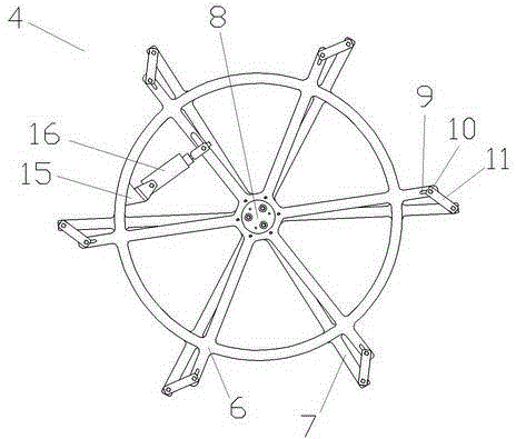 Gripping device for conveying wafer carrying discs