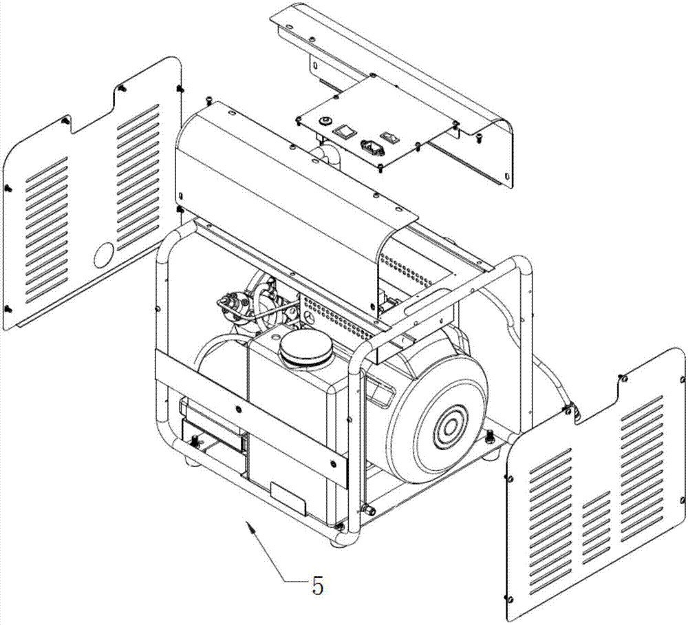 Two-stage compression water-cooling air compressor