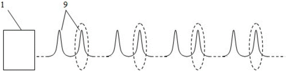 Method for detecting fiber distributive pipeline vibration signal based on multi-core fiber cable