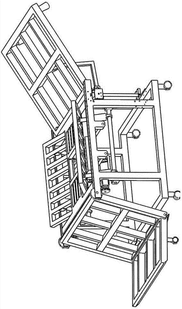 Full-automatic nursing bed