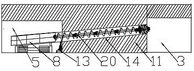 Super-large-diameter coal seam drilling pipe insertion goaf gas extraction technology