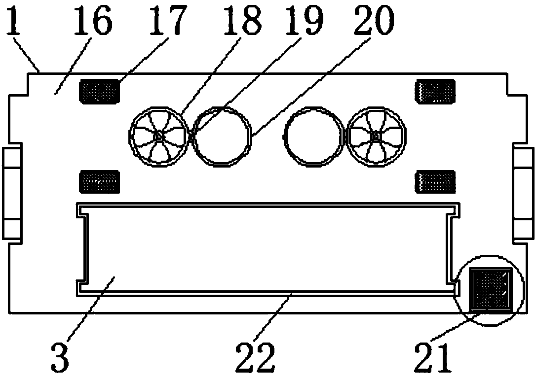 Stored adjustable computer desk