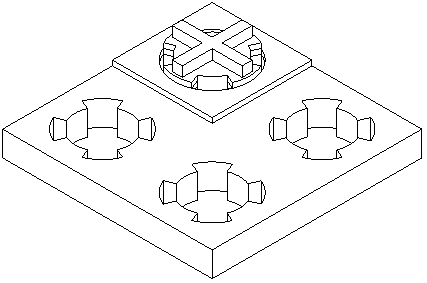 Vertical connection node component for modularized buildings and construction method of vertical connection node component