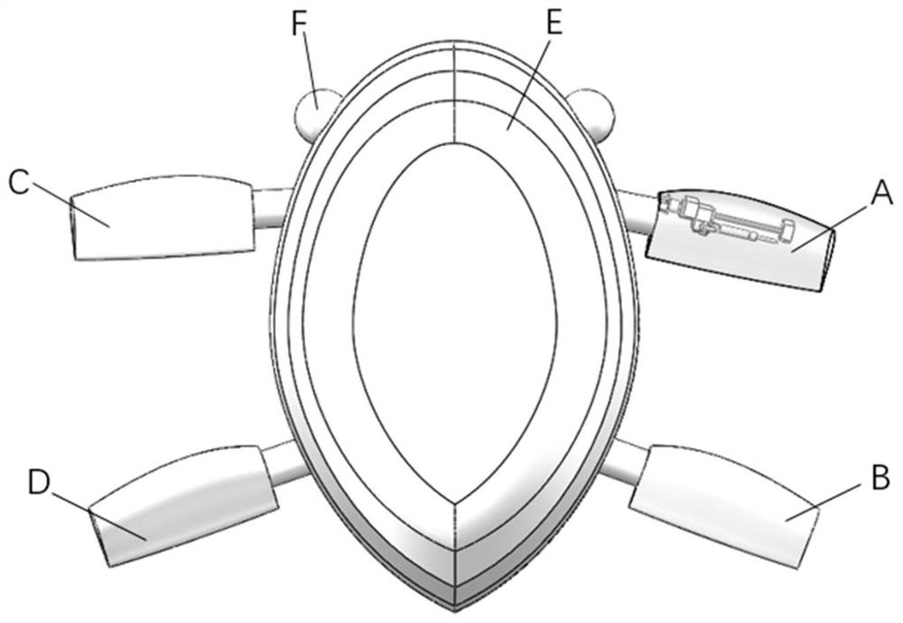 A multifunctional underwater bionic robot