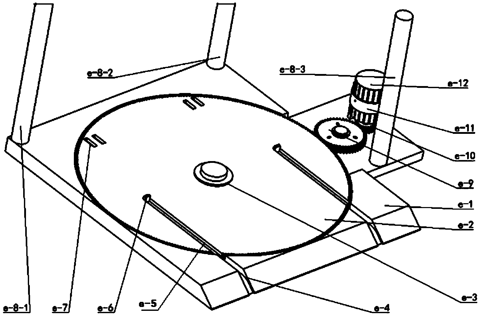 Automobile getting-on or getting-off device special for lower limb handicapped individuals and control method thereof