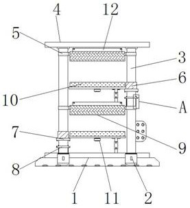 A rice seedling planting device for rice blast resistance identification