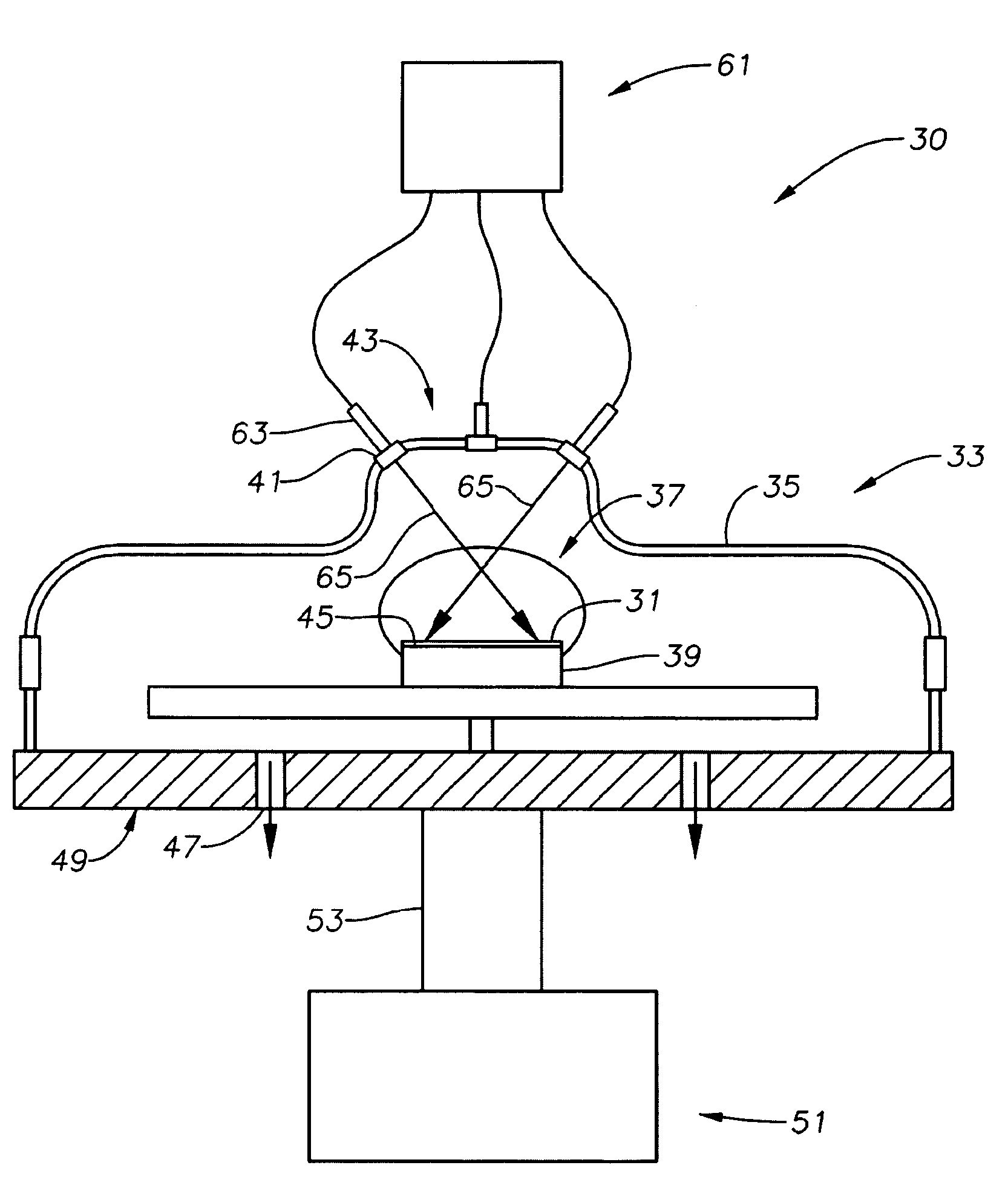 Apparatus and method for diamond film growth