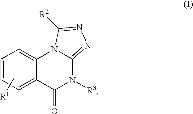 1-alkyl or 1-cycloalkyltriazolo[4,3-a]quinazolin-5-ones as phosphodiesterase inhibitors