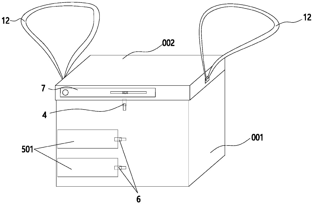 Portable multifunctional optical cable welding box