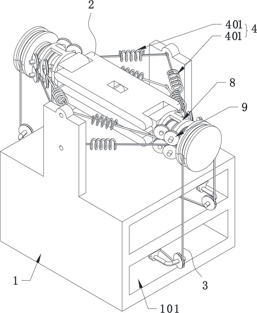 Tendon-driven bionic wrist joint based on tension structure