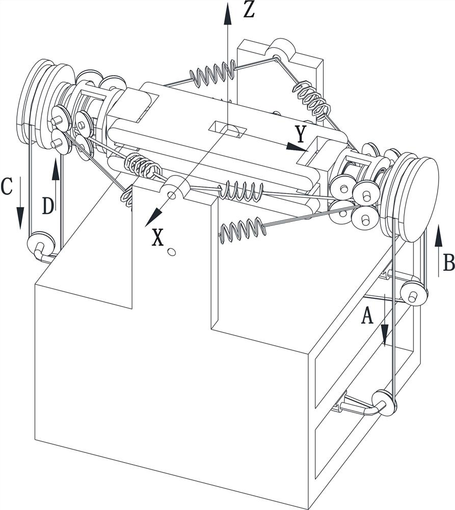 Tendon-driven bionic wrist joint based on tension structure