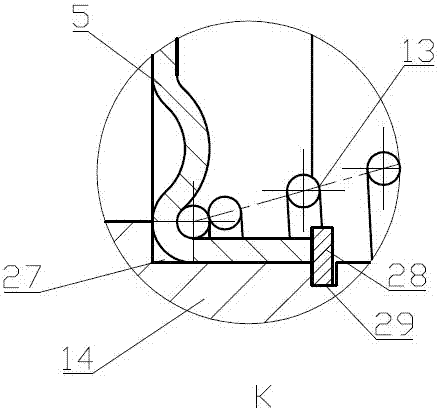 Brake air chamber with self-locking type parking mechanism