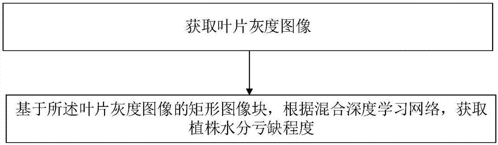 Method and device for acquiring plant water deficit level