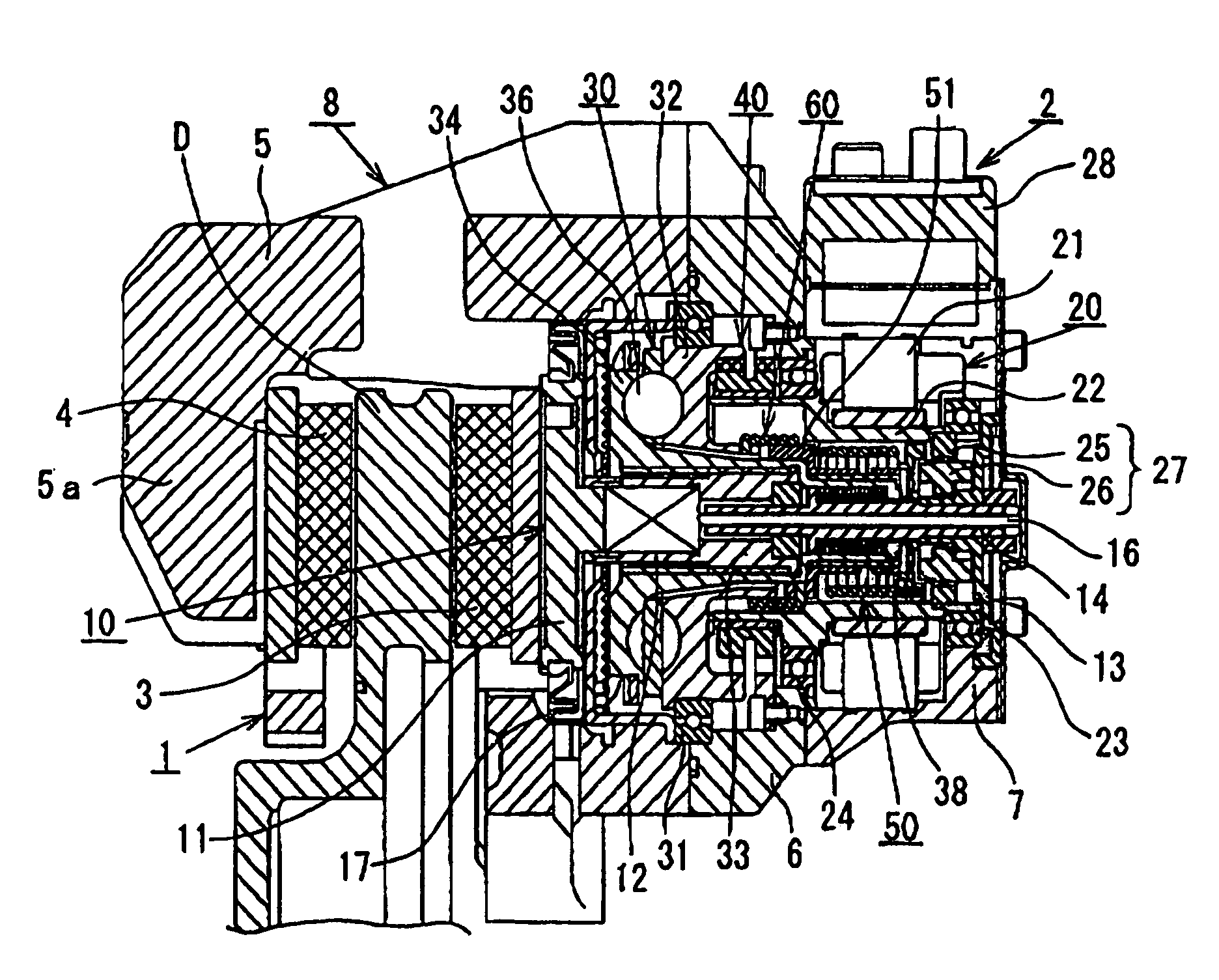 Motor-driven disk brake